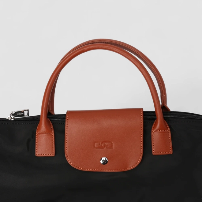 Bolsa Shopping Bag Gabriela Grande Alça Removível Preta
