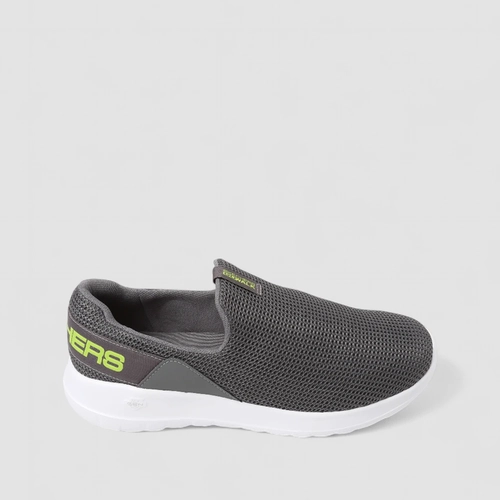 Slip-On Masculino Skechers Mesh Calce Fácil Cinza