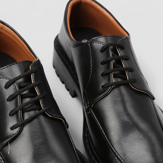 Sapato Social Masculino Woche Tratorado Preto