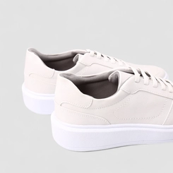 Sapatênis Masculino Woche Elástico Off White