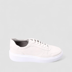 Sapatênis Masculino Woche Elástico Off White