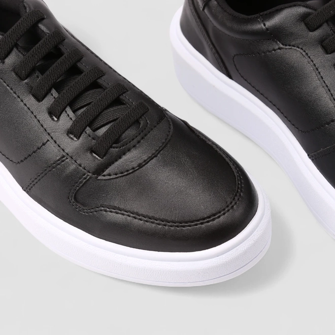 Sapatênis Masculino Woche Elástico Preto