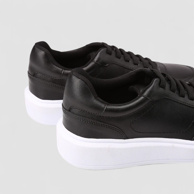 Sapatênis Masculino Woche Elástico Preto