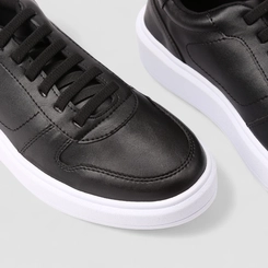 Sapatênis Masculino Woche Elástico Preto