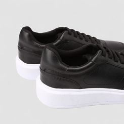 Sapatênis Masculino Woche Elástico Preto