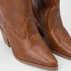 Bota Feminina Gabriela Country Texana Cano Alto Caramelo