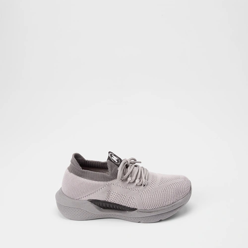 Tênis Casual Molekinho Knit Cinza