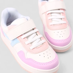 Tênis Infantil Gabrielinha Detalhes Coloridos Branco