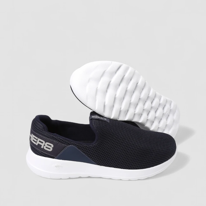 Slip-On Masculino Skechers Calce Fácil Azul