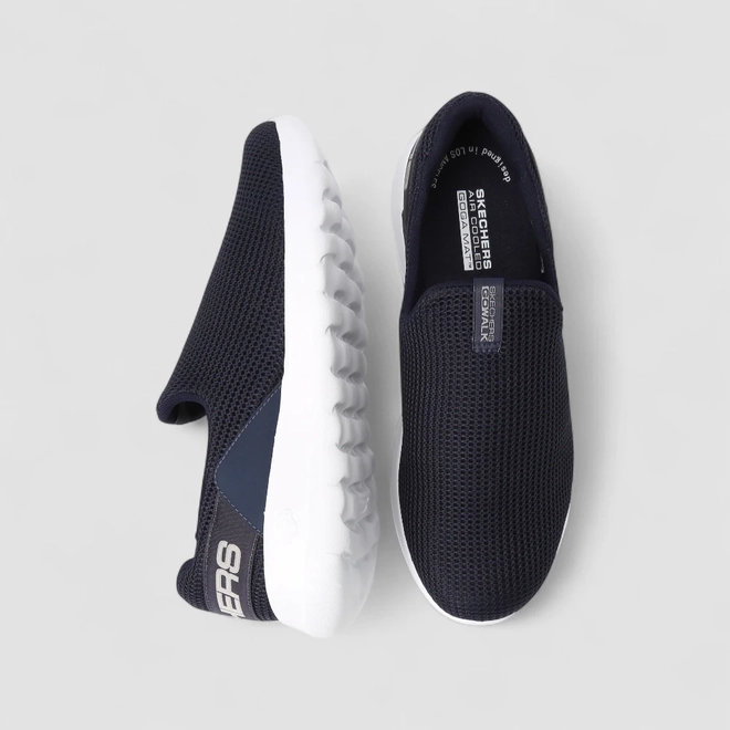 Slip-On Masculino Skechers Calce Fácil Azul