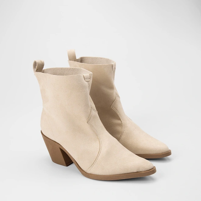 Bota Feminina Gabriela Country Texana Bege