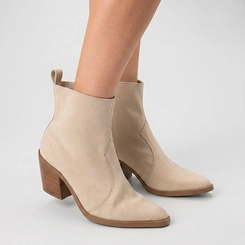 Bota Feminina Gabriela Country Texana Bege