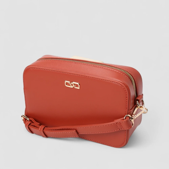 Bolsa Camera Bag Gabriela Pequena Transversal Vermelho
