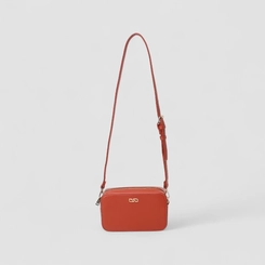Bolsa Camera Bag Gabriela Pequena Transversal Vermelho