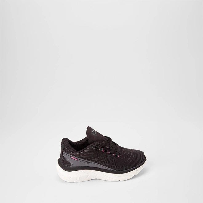 Tênis Esportivo Infantil Vertus Preto