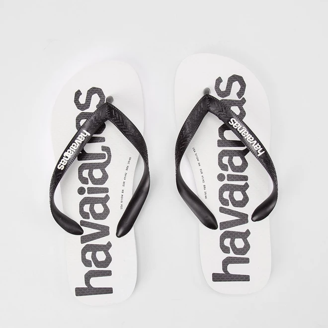 Chinelo Masculino Havaianas Top Logomania 2 Original Branco