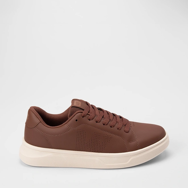 Tênis Casual Masculino West Coast Silver Caramelo