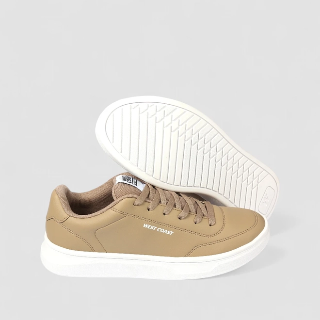 Tênis Casual Masculino West Coast Bege