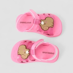 Sandália Aranha Infantil Gabrielinha Glitter Capirava Rosa