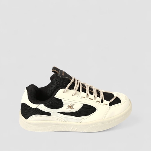 Tênis Casual Masculino Nesk Mesh Off White