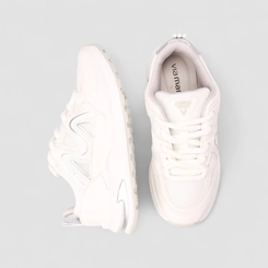 Tênis Casual Feminino Via Marte Mesh Branco