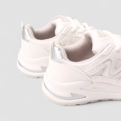 Tênis Casual Feminino Via Marte Mesh Branco