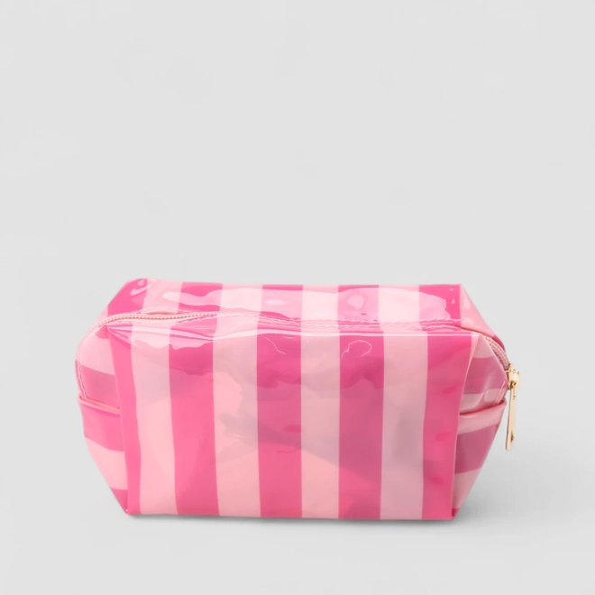 Necessaire Pequena Gabriela Listras Rosa
