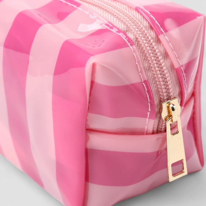 Necessaire Pequena Gabriela Listras Rosa