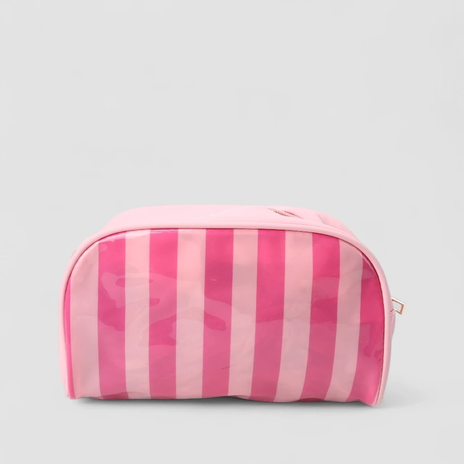 Necessaire Pequena Gabriela Listras Rosa
