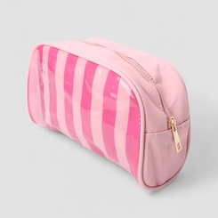 Necessaire Pequena Gabriela Listras Rosa