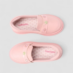 Mocassim Infantil Molekinha Tratorado Concha Estrela Rosa