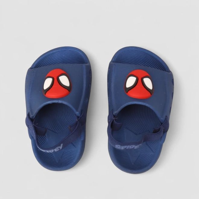 Babuche Infantil Grendene Kids Homem Aranha Azul