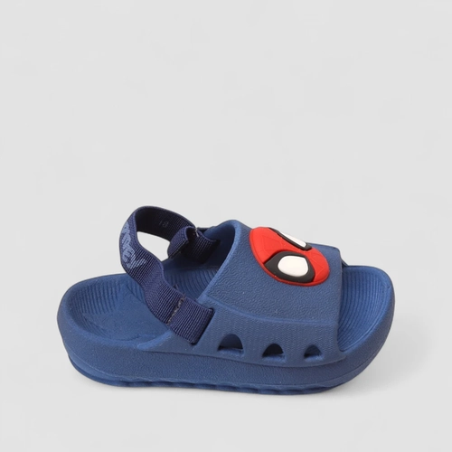 Babuche Infantil Grendene Kids Homem Aranha Azul