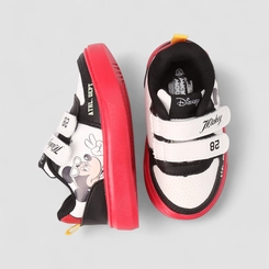 Tênis Casual Bebê Disney Mickey Mouse Branco