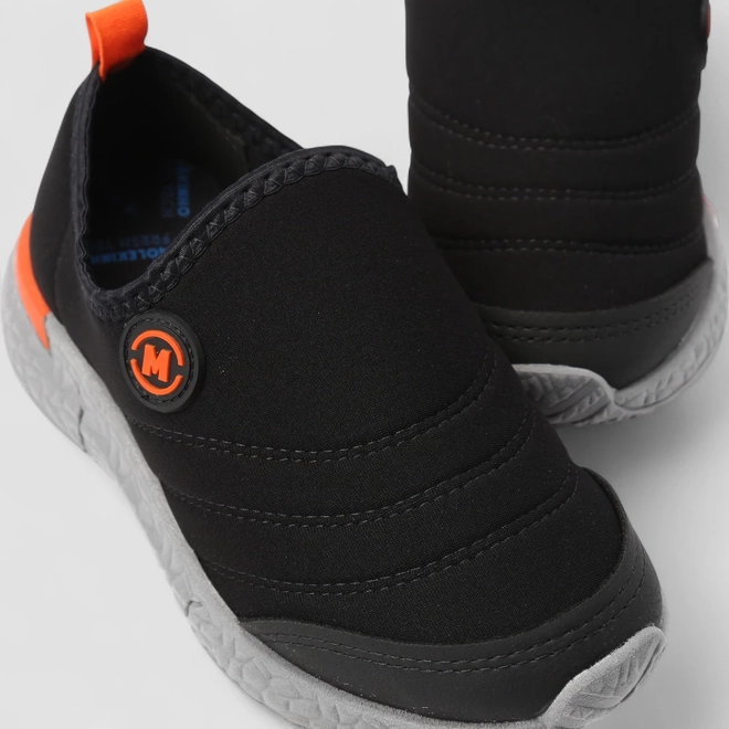 Slip On Infantil Molekinho Calce Fácil Preto