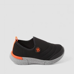 Slip On Infantil Molekinho Calce Fácil Preto