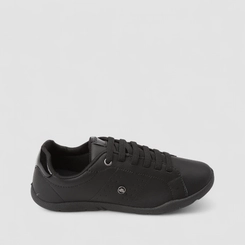Tênis Casual Feminino Penélope Detalhe Verniz Preto