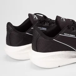 Tênis Esportivo Masculino Vertus Preto & Branco