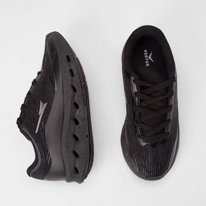 Tênis Esportivo Masculino Vertus Preto