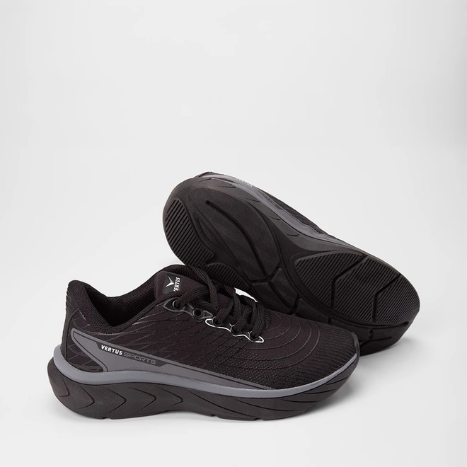 Tênis Esportivo Masculino Vertus Sports Preto