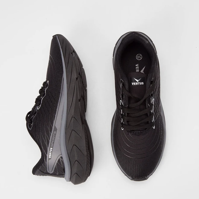 Tênis Esportivo Masculino Vertus Sports Preto