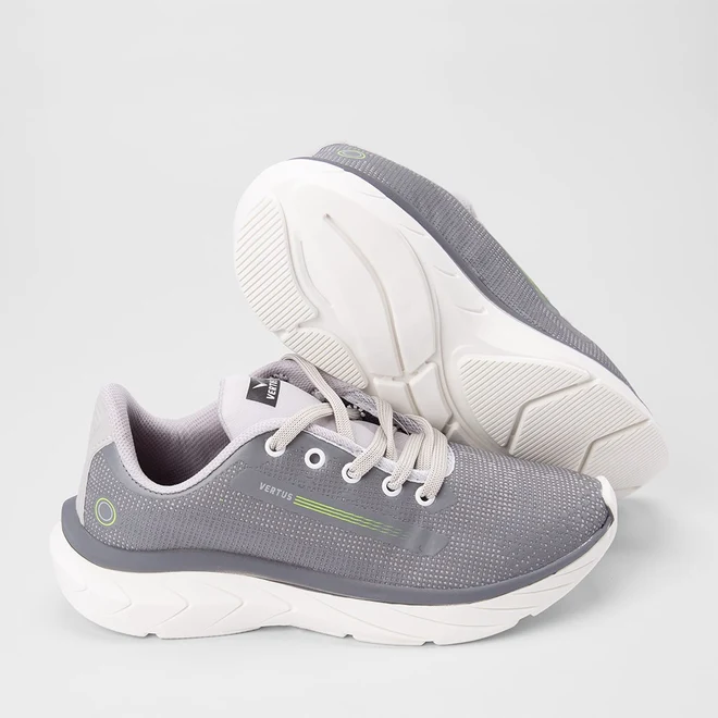Tênis Esportivo Masculino Vertus Cinza