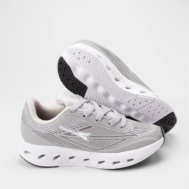 Tênis Esportivo Masculino Vertus Cinza