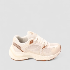 Tênis Esportivo Feminino Logus Original Marfim