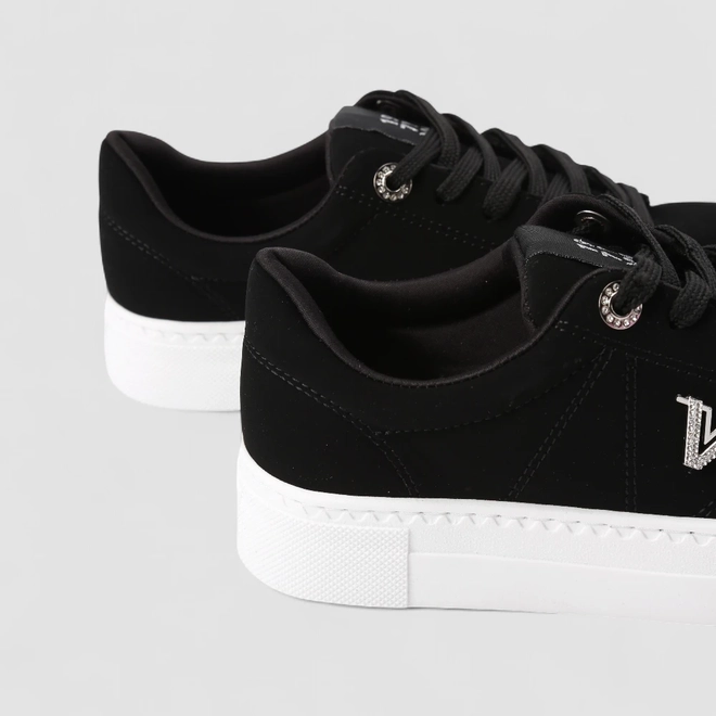 Tênis Casual Feminino Via Marte Nobuck Preto