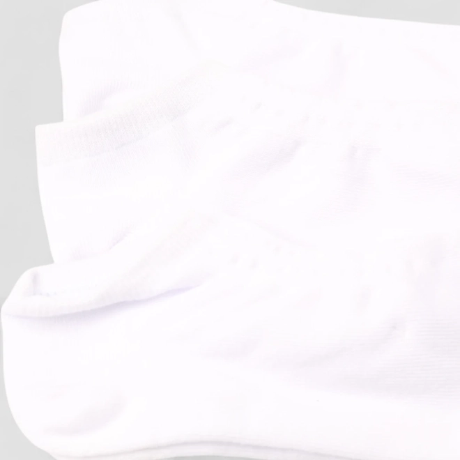 Meia Olympikus Invisível Kit 3 pares 39-44 Branca