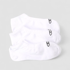 Meia Olympikus Invisível Kit 3 pares 39-44 Branca