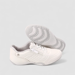 Tênis Casual Feminino Kolosh Zíper Lateral Branco