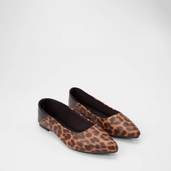 Sapatilha Feminina Gabriela Animal Print Onça Multicolor