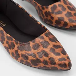 Sapatilha Feminina Gabriela Animal Print Onça Multicolor